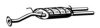 FONOS 615346 End Silencer
